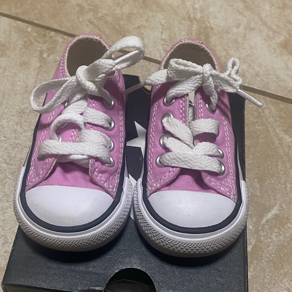 Converse Kids Pink Sneakers